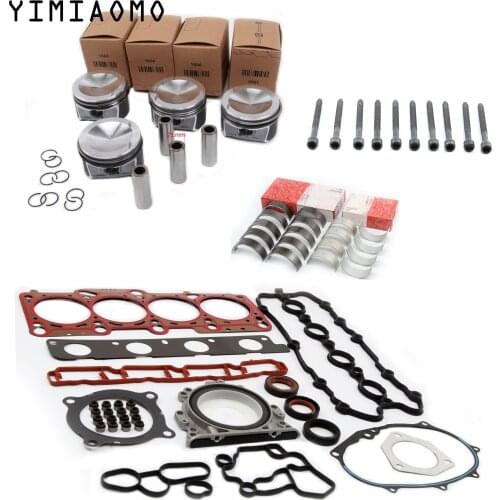 Engine Repair Kit Pistons & Rings Φ82.51mm / Φ21mm 06D107066L For Audi S3 TTS 2.0 TESI VW Golf Scirocco 2.0 R Seat Leon 2.0 TSI