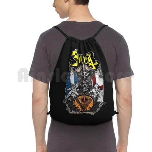 Demit Band 2 Backpack Drawstring Bag Riding Climbing Gym Bag 1 Ghost Band Ghost Band Ghost Band Ghost Band Ghost Band Ghost