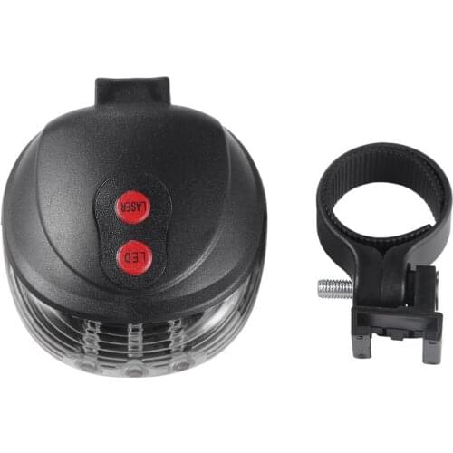 Waterproof 5 LED Laser Beam MTB Mountain Cycling Bicycle Bike Rear Tail Warning Lamp Light Bike Led Wheel Spoke 3 Modes Flash