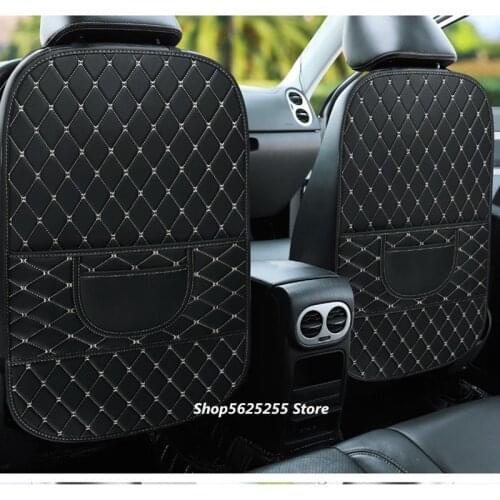 Rear Seat Anti-Kick Pad For Hyundai Sonata 2018 2017 2016 2015 2012 2011 2010 Accessories Seat Cover Back Armrest Protection Mat