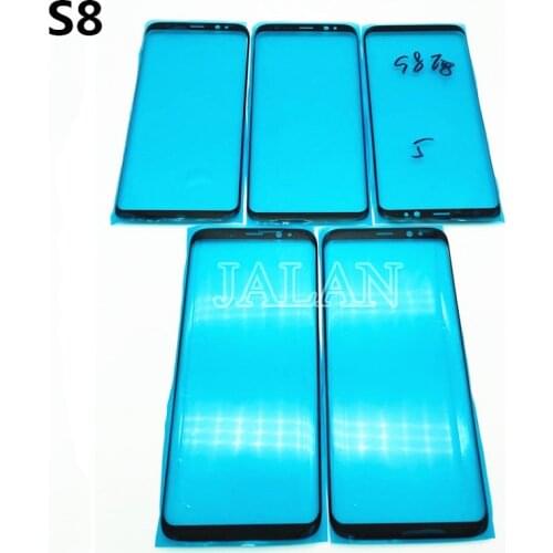 S8 G950 Glass Change For Samsung S8 LCD Display Screen Repair Outer Glass with anti fingerprint anti water function
