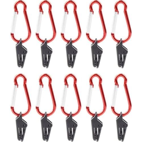 5/10/20Pcs Crocodile Clip Awning Clamp Tarp Clips for Outdoor Camping Survival Tighten Tool