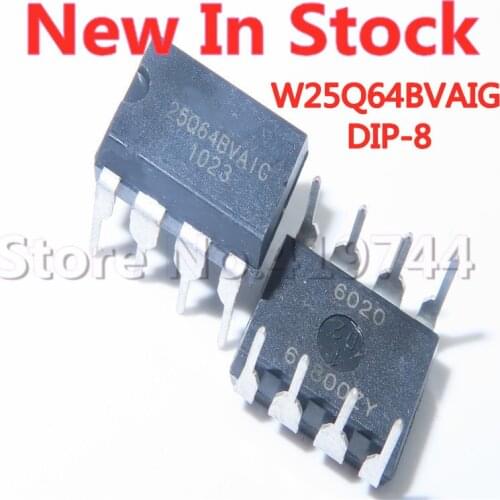 5PCS/LOT W25Q64BVAIG 25Q64BVAIG DIP-8 serial memory In Stock New Original