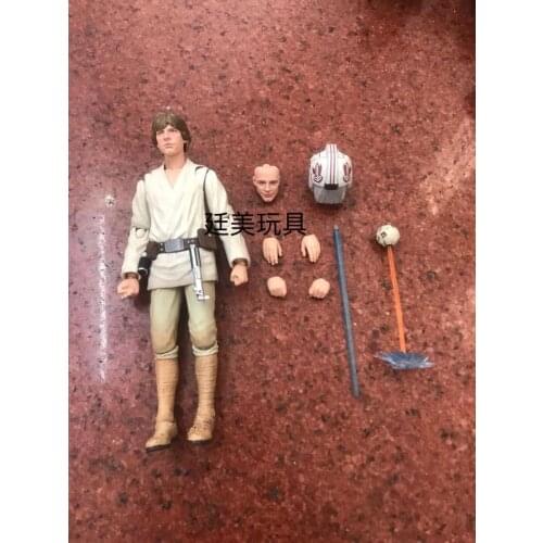 Bandai SHF STARWARS Luke Skywalker Jedi Knight anime action & toy figures model toys for children