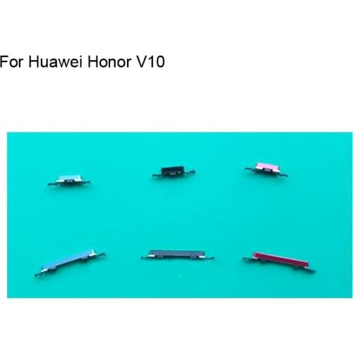 Side Button For Huawei Honor V10 Power On Off Button + Volume Button For Huawei Honor V 10 Side Buttons Set