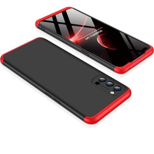 3-in-1 full Protective Case For OPPO Reno 4 Pro Reno4 4G Reno 3 F15 Case Full Back Cover For OPPO Find X2 Neo A92 A52 A11K A12