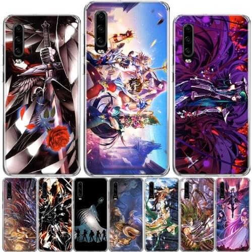 Saint Seiya Phone Case For Huawei P40 P30 P20 P10 Mate 10 20 30 Lite Pro P Smart Z Plus 2019 Cover Shell Coque