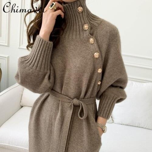 Модные трикотажные платья Chimavvi China At AliExpress