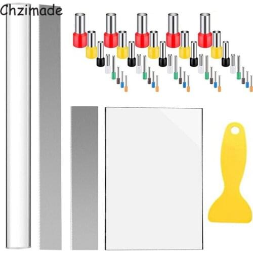 Chzimade 45Pcs/set Stainless Steel Polymer Clay Tools Sculpting Cutter Molds Diy Pottery Clay Ceramic Sculpture Handmade Tools