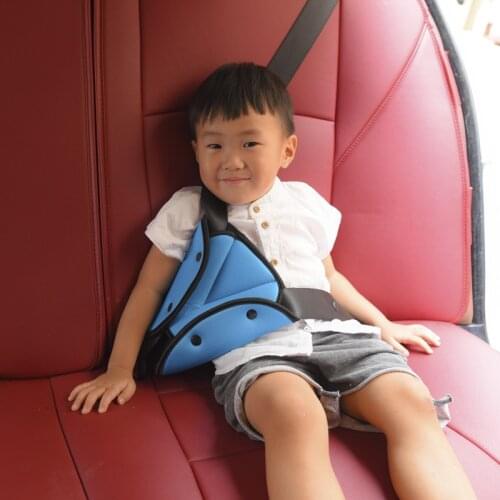 Baby Safety Car Safe Fit Seat Belt Sturdy Adjuster Car Safety Belt Adjust Device Triangle Baby Child Protection Stroller