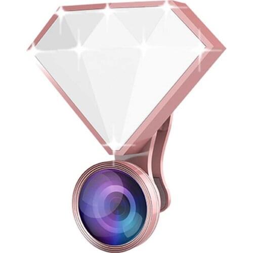 Selfie Ring Mobile Phone Clip Lens Light Lamp LED Bulbs for Photo Camera Well Smartphone Beauty Fill Light