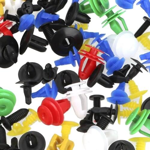 LEEPEE Car-styling Interior Accessories Mixed Auto Fastener Retainer Rivet Door Panel Vehicle Car Bumper Clips Universal