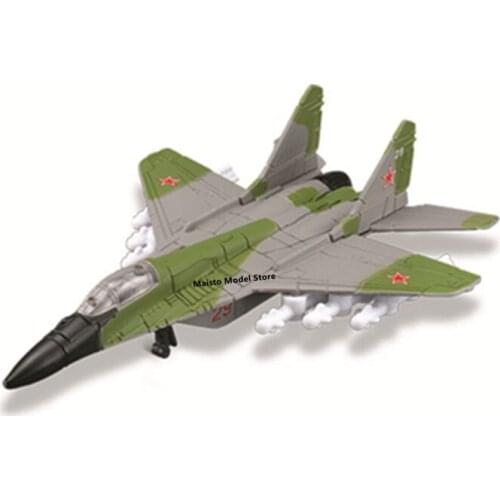 Maisto MIG-29 Fulcrum Apache Highly detailed die-cast replicas of aircraft Model collection gift toy