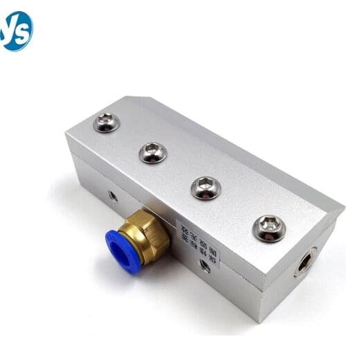 Aluminium alloy super air knife blowoff air curtain nozzle, compressed air-powered air knife, chips and dirt blow off air knife