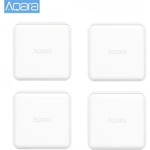 Original Aqara Magic Cube Controller Zigbee Version Controlled by Six Actions For Smart Home Device Work with Mijia Home App