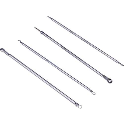 OutTop 4pcs Blackhead Comedone Acne Blemish Remover Stainless Needles Remove Tool best seller #30