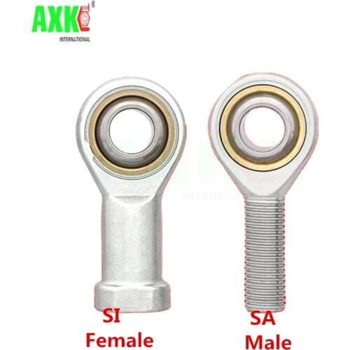 SI5 6 8 10 12 14 16 18 20 22 25 TK metric male left, female right hand thread rod end Joint bearing