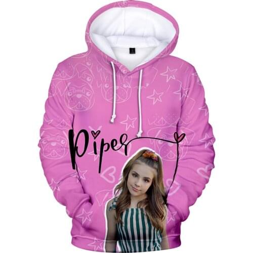 Piper Rockelle Merch 3D Print Oversized Women/men Hoodies Sweatshirt Streetwear Hip Hop Pullover Hooded Jacket Casual Sportswear