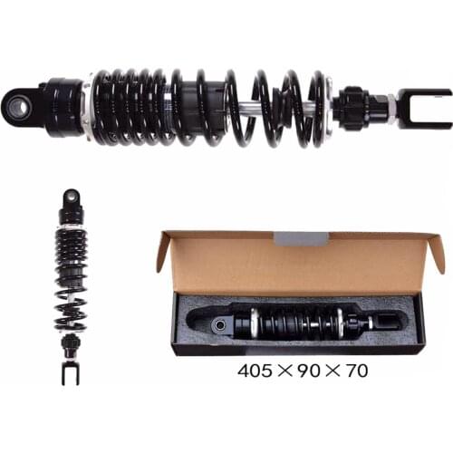 Universal 280mm to 360mm motorcycle Rear Adjust damping shock absorber For Honda Yamaha Kawasaki Suzuki Rear suspension black
