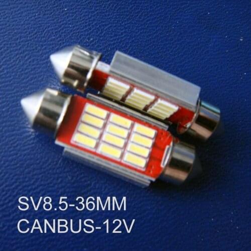 High quality 12V 36mm Auto Festoon Led Lamps CANBUS Error Free Led Car Interior Dome Lamp Reading Bulbs free shipping 5pcs/lot