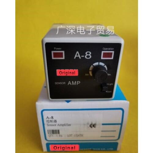 A-8 Sensor Amplifier Controller AMPLIFIER SEPARATED TYPE PHOTO SENSOR 100% New & Original