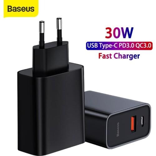Сетевые зарядные устройства для мобильных телефонов Baseus 30W China At AliExpress