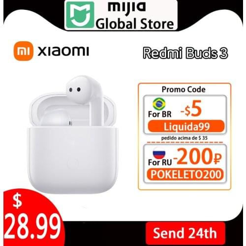 Xiaomi Redmi buds 3 true wireless Bluetooth earbuds real wireless Bluetooth headphones TWS Bluetooth 5.2 aptX