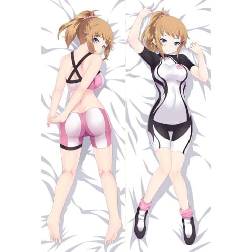 Japanese Anime Gundam build fighters Fumina Pillow Cover Case Hugging Body custom Waifu Throw Dakimakura oreiller