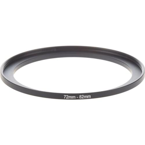 Camera Parts 72mm to 82mm Lens Filter Step Up Ring Adapter Black