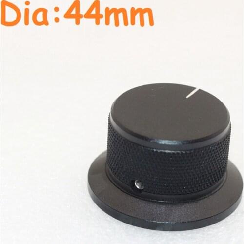 38*25mm DIY Aluminum Knob Quality CNC Potentiometer Switch Dia38mm Power Amplifier Kits 2021 New Hat Knobs