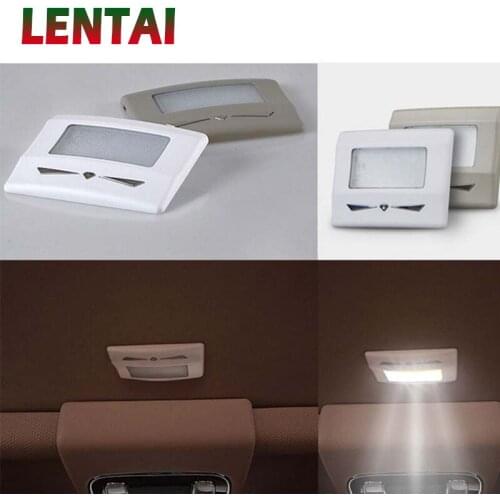 LENTAI For Ford focus 2 3 mk2 fiesta Nissan qashqai Lifan Car Interior Wireless Reading Light Roof Celling Magnetic LED Lamp