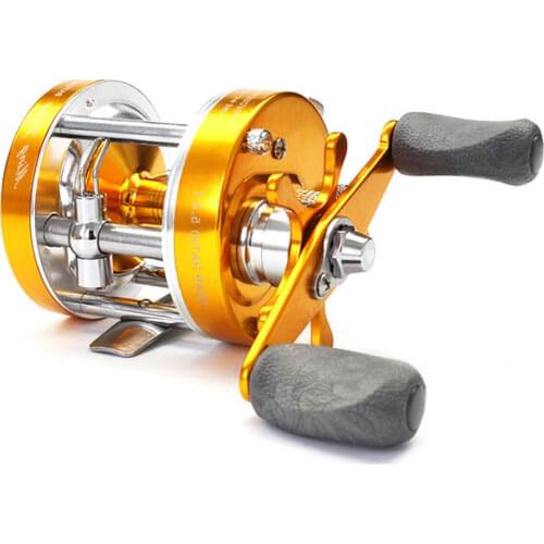 Full Metal Drum Fishing Reel Centrifugal Mechanical Dual Braking System 2+1BB Trolling Casting Boat Sea Wheel Left Right Hand