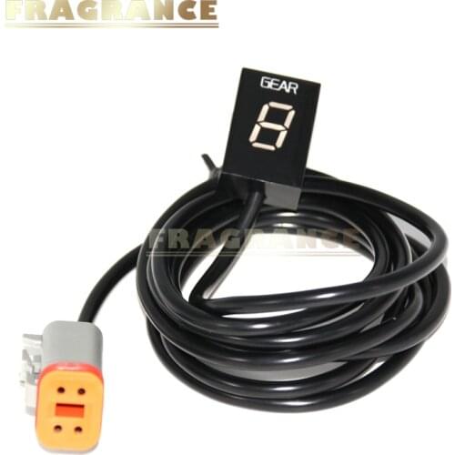 Motorcycle 1-6 Level Gear Indicator Digital Gear Meter For Triumph Speed Four 2002-2006 Triumph Scrambler With LCD ODO ALL YEARS