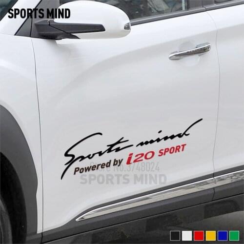 Customizable Sports Mind Car Decoration Automobiles Car Sticker Decal Car Styling For Hyundai I20 Exterior Accessories