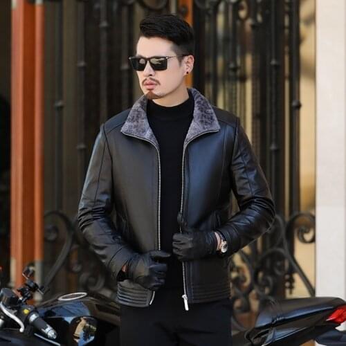 New big Plus Size 8xl 7xl 6xl Russian Style Winter Mens Fur Coats Thick Mens Overcoat Streetwear Mens Wool Fur Leather Jackets