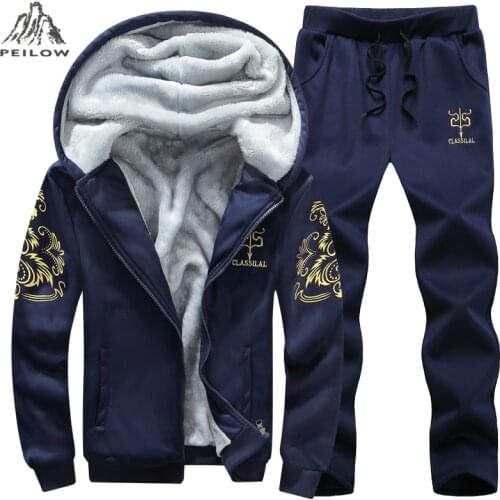 PEILOW Men's Sweatshirts With Collar