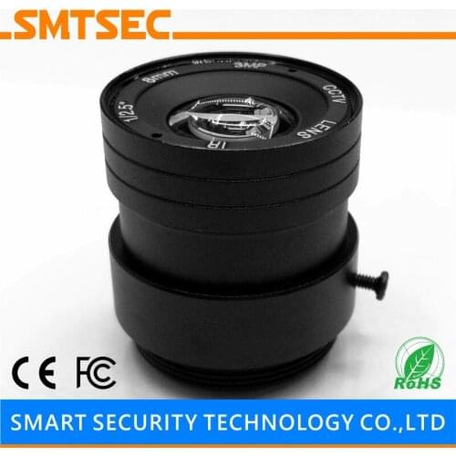 SMTSEC SL-8014MP HD 3MP 8mm F1.4 1/2.5" CS Mount CCTV Camera Lens for HD IP Security Camera