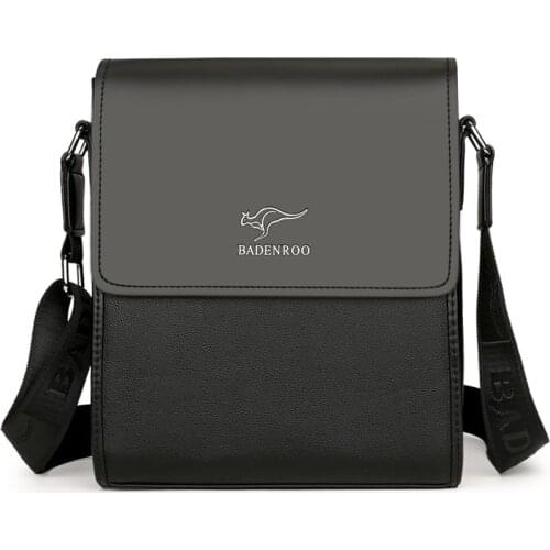 Messenger Bags Men Leather 2018 Luxury Brand Mens Bag With Wallet Sets Casual Travel Crossbody Bag For Men Shoulder Bags Bolsa