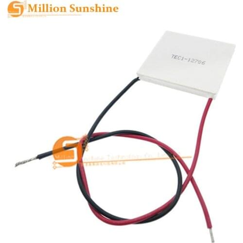 TEC1-12706 12706 TEC Thermoelectric Cooler Peltier 12V New Of Semiconductor Refrigeration TEC1-12706 Heatsink Plate Module
