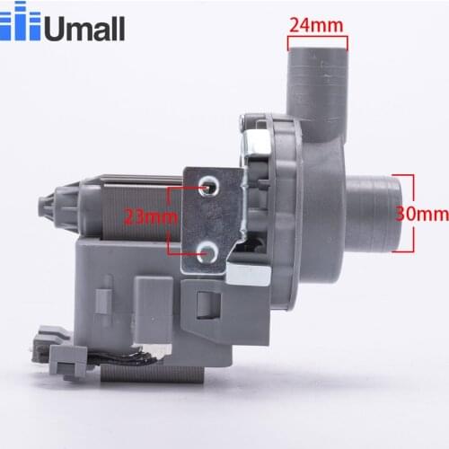 Universal washing machine high pressure drain pump motor 60W 220V 0.25A washing machine body replacement parts for laundry parts