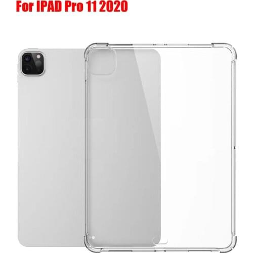 TPU Protective Case Cover For iPad Pro 11 2020 Tablet Cover Soft Transparent Protective Sleeve For iPad Pro 11 Tablet Case