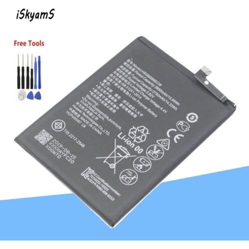 1x 3650mAh HB386589ECW Battery For P10 Plus VKY-AL00 Nova 3 4 Honor 8X V10 VKY-AL00 Mate 20 Lite PAR-LX1 L11 L21 LX9 L29 +Tool