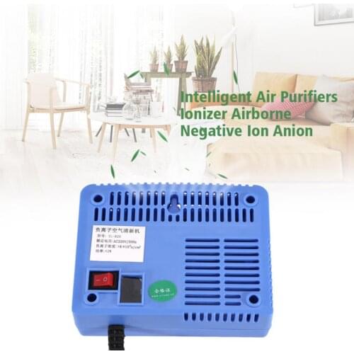 Negative Ionizer Generator Ionizer Air Purifier Remove Smoke Dust Air Purifiers Negative Ion Anion Generator AC220-240V