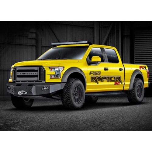 For Ford F150 car sticker 3D LOGO Reflective car hood body sticker Car waistline stickers