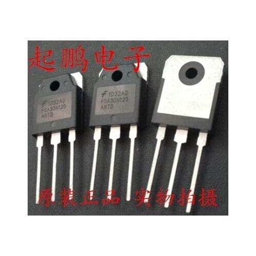 Free Delivery. FGA30N120ANTD 30 a 1200 v power tube physical inventory