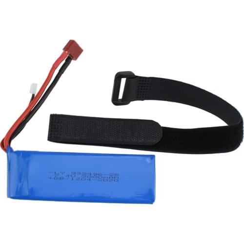 Large Capacity 7.4V 2200mah Battery RC Accessory for Wltoys 144001 RC Car