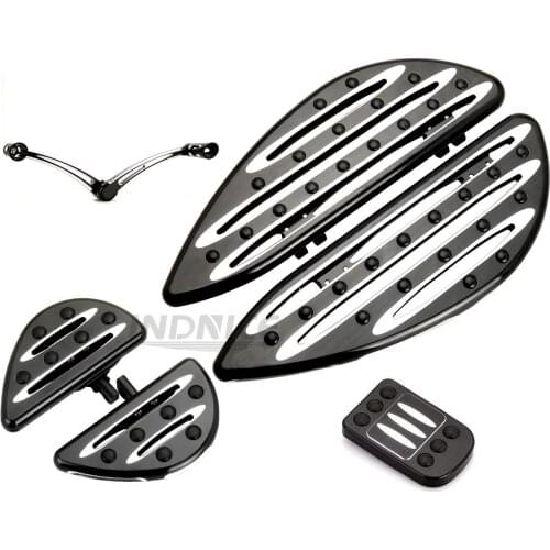 For harley floorboards softail FXST street glide FLHX FLTR FLHXS FLTRS FLHRXS black Heel Toe Shift Levers Pedal Dyna Switchback