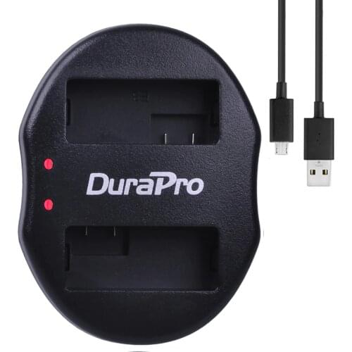 DuraPro 1pc for Canon LP-E8 LP E8 LPE8 USB Dual Charger for Canon 550D 600D 650D 700D X4 X5 X6i X7i T2i T3i T4i T5i DSLR Camera