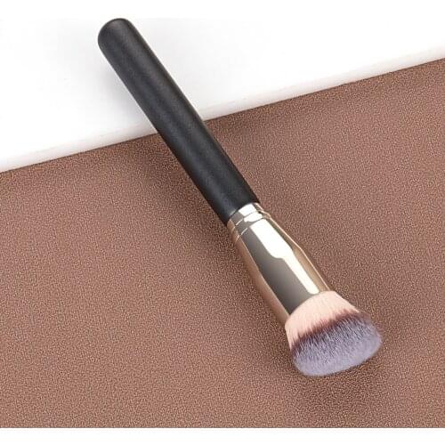 Foundation Brushes Cosmetics High Gloss Loose Powder Blush Makeup Brush Seamless Beauty Makeup Tool
