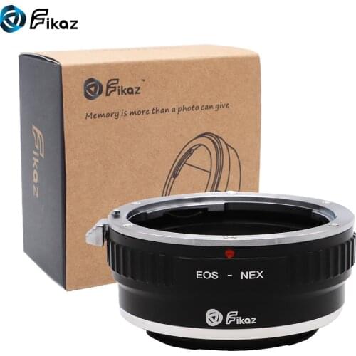 Fikaz For EOS-NEX Lens Mount Adapter Ring For Canon EOS Lens to Sony Alpha Nex E-mount NEX-3 NEX-5 NEX-5N NEX-7 VG Camera